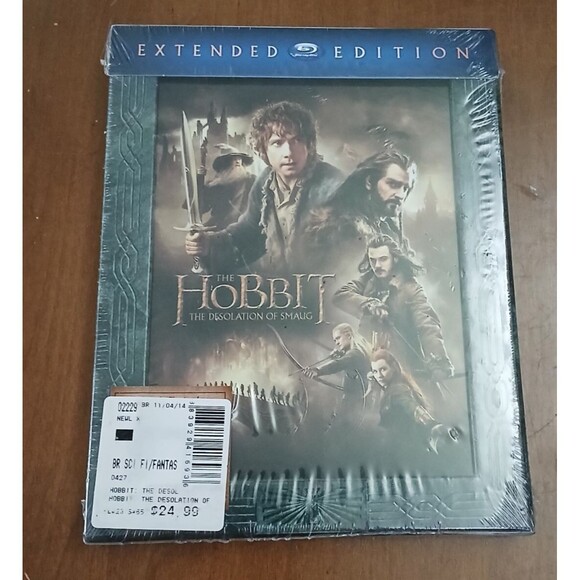 The Hobbit The Desolation of Smaug Blu Ray Movie Extended Addition NEW Sealed - Picture 1 of 2